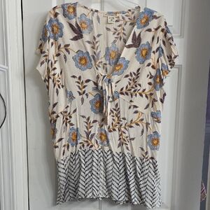 Van Heusen Floral Print Women's Blouse